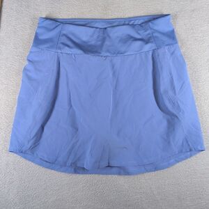Swannies Skort Golf Skirt Women's Small Periwinkle Purple/Blue lined shorts